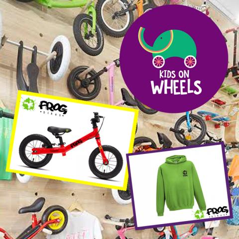Kids on Wheels y Frog Bikes colaboran en la Pantumacona